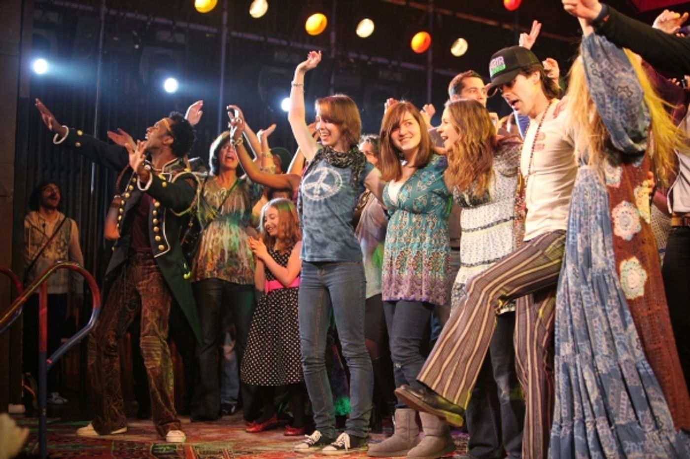 Photo Coverage: New HAIR Tribe Makes Broadway Debut!  Image