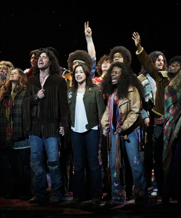 Vanessa Ray, Ace Young, Diana DeGarmo, Jeanette Bayardelle and Tribe Photo