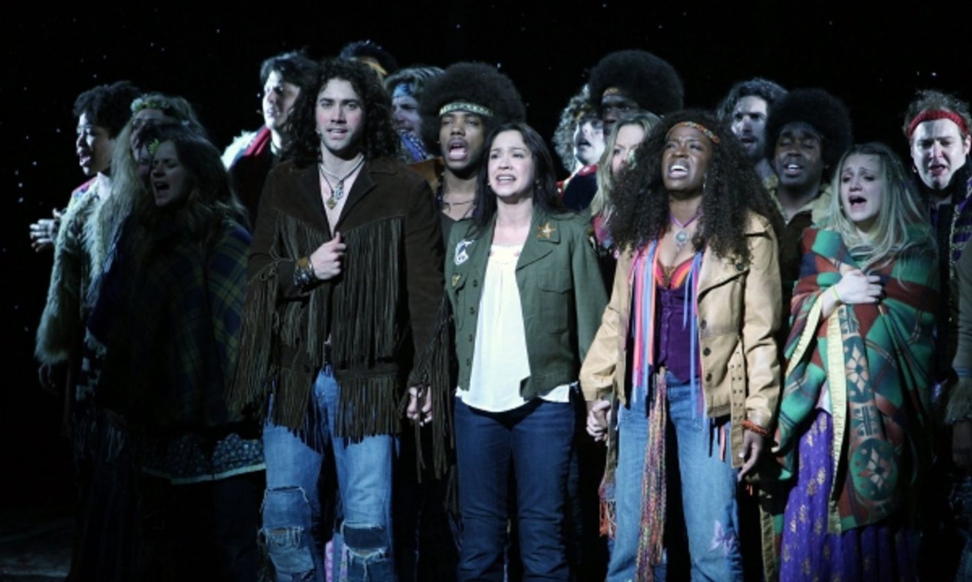 Photo Coverage: New HAIR Tribe Makes Broadway Debut!  Image