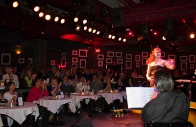 Kate Baldwin and her sold-out crowd! Photo