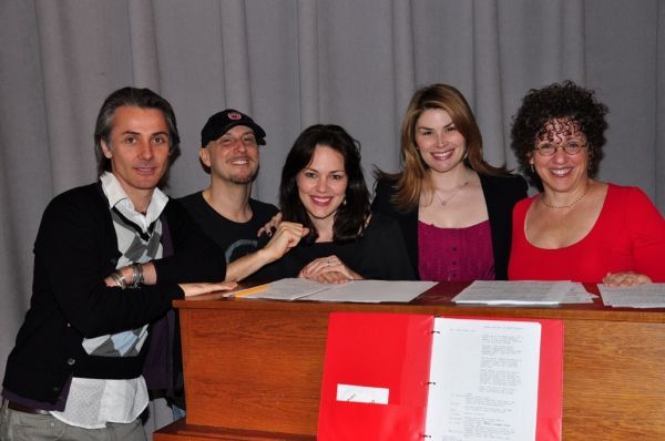 Jonathan Butterell, Steve Marzullo, Georgia Stitt, Heidi Blickenstaff and Cheri Stein Photo