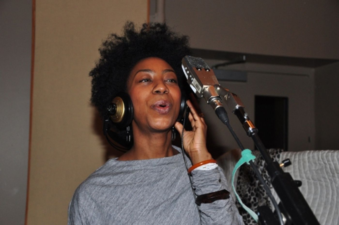 Photo Coverage: FELA! Cast Records Cast Album  Image