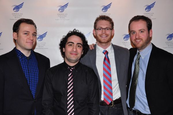 This Year's Recipients: Peter Lerman, Daniel Mate, Michael Kooman, Christopher Dimond Photo