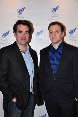 Brian d'Arcy James, Peter Lerman @ BroadwayWorld Brian d'Arcy James, Peter Lerman Photo