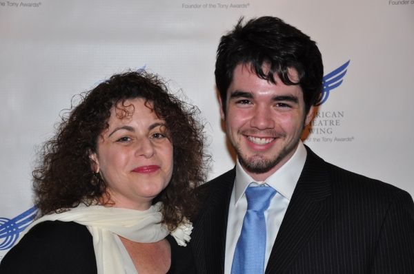 Julie Larson with son, Matt Photo