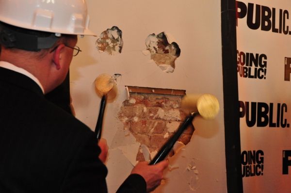 Andrew D. Hamingson Breaking the Wall Photo