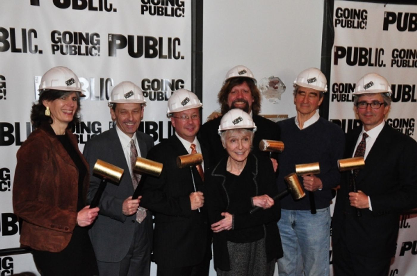 Photo Coverate: The Public Theatre Groundbreaking Photo Coverate: The Public Theatre Groundbreaking Image