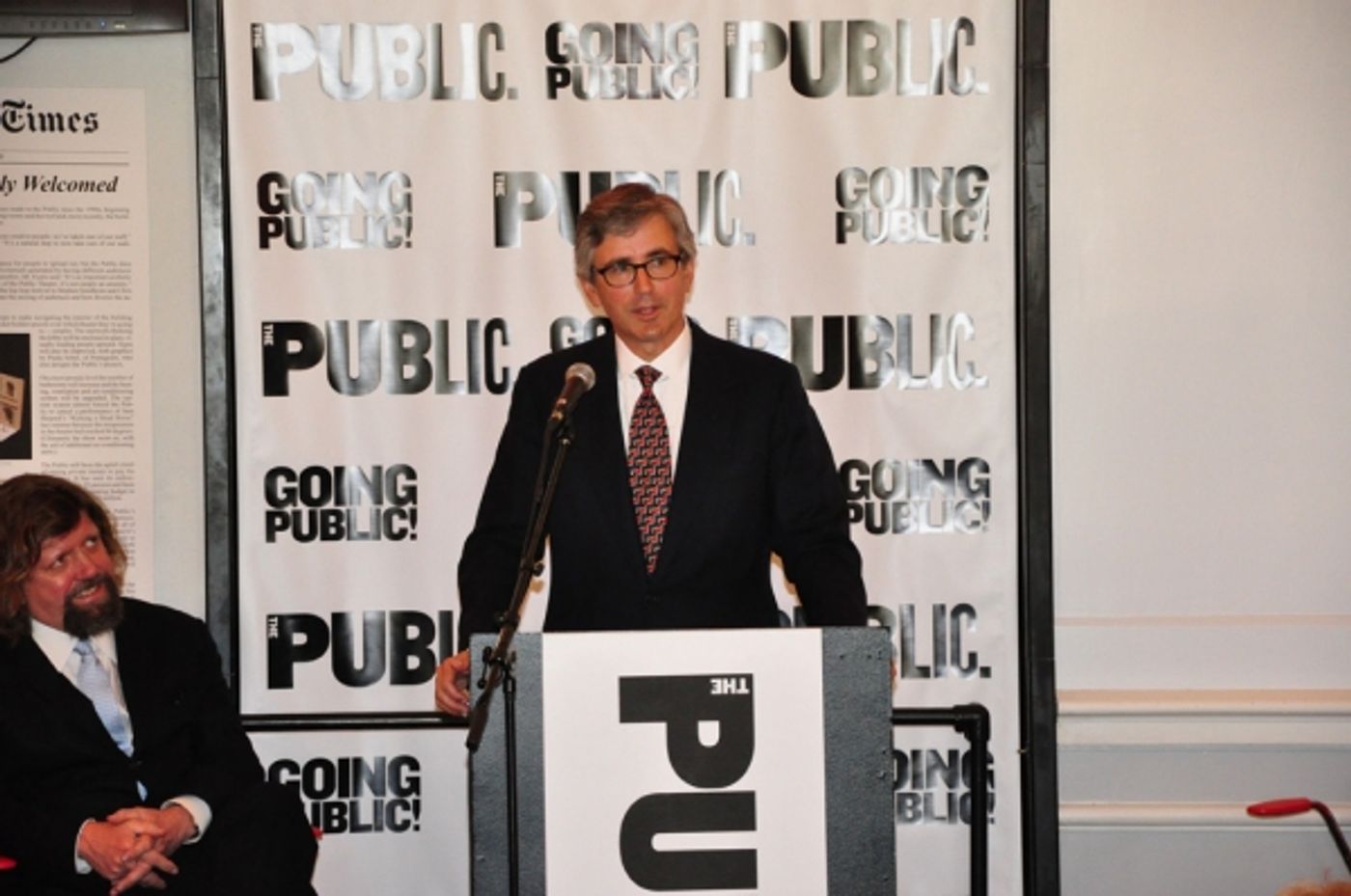 Photo Coverate: The Public Theatre Groundbreaking  Image