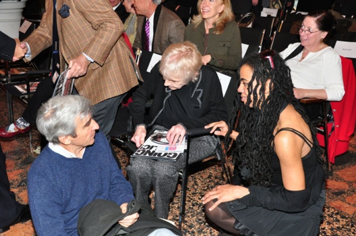 Sam Waterston, Gail Papp, Suzan Laurie Parks at 