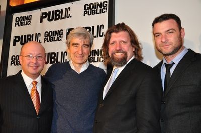 Andrew D. Hamingson, Sam Waterston, Oskar Eustis, Liev Schreiber Photo