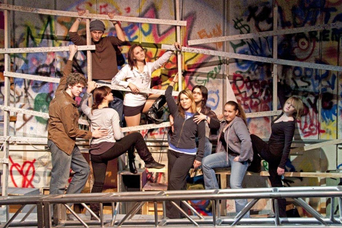 T.J. Walton, Rachel Rocco, Alejandro Hernandez (back), Jessica Stanley, Nicole Patrick, Veronica Furman, Kim Konczos and Stephanie Moon at 