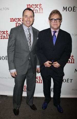 David Furnish and Elton John @ BroadwayWorld David Furnish and Elton John Photo
