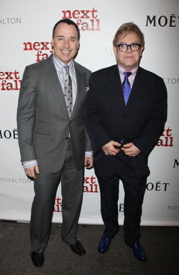 David Furnish and Elton John Photo
