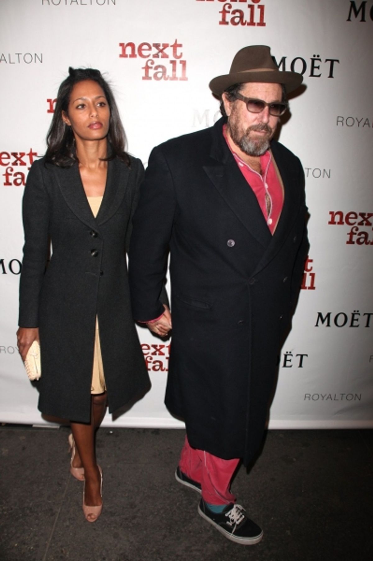 Rula Jebreal and Julian Schnabel at 