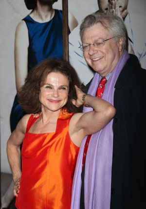Tovah Feldshuh and her husband Photo