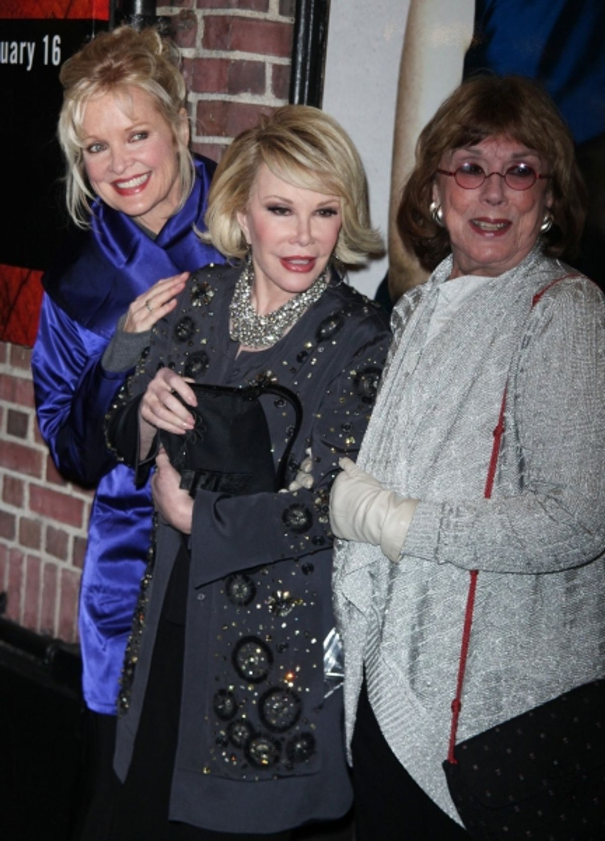 Christine Ebersole, Phyllis Newman & Joan Rivers at 