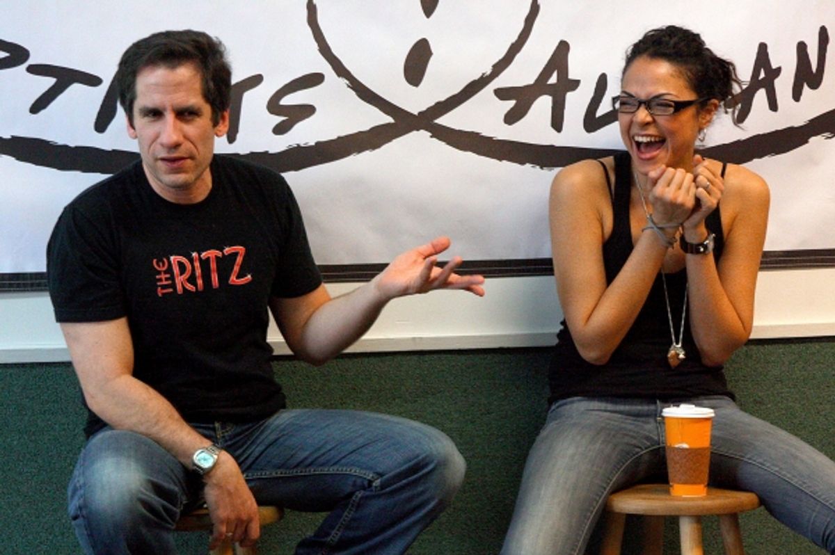 Karen Olivo and Seth Rudetsky at 