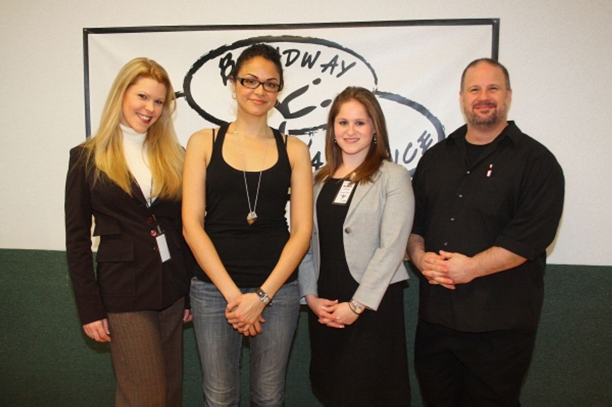 Karen Olivo with BAA Staff at 