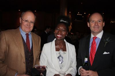 Roger Parry, Floella Benjamin, Colin Grassie  Photo
