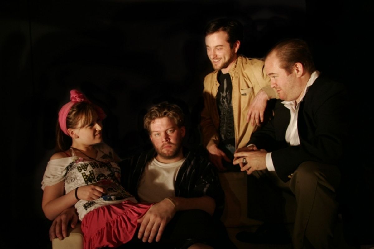 Ashley Shamoon, Stephen Blackwell, Jon Ager and Joel Mitchell at 