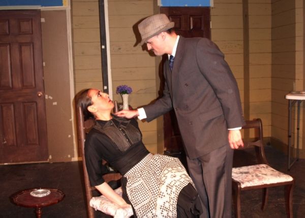 Belle Constantine (Columbia) as Mitzi and Mike Thompson (Germantown) as Inspector Cra Photo