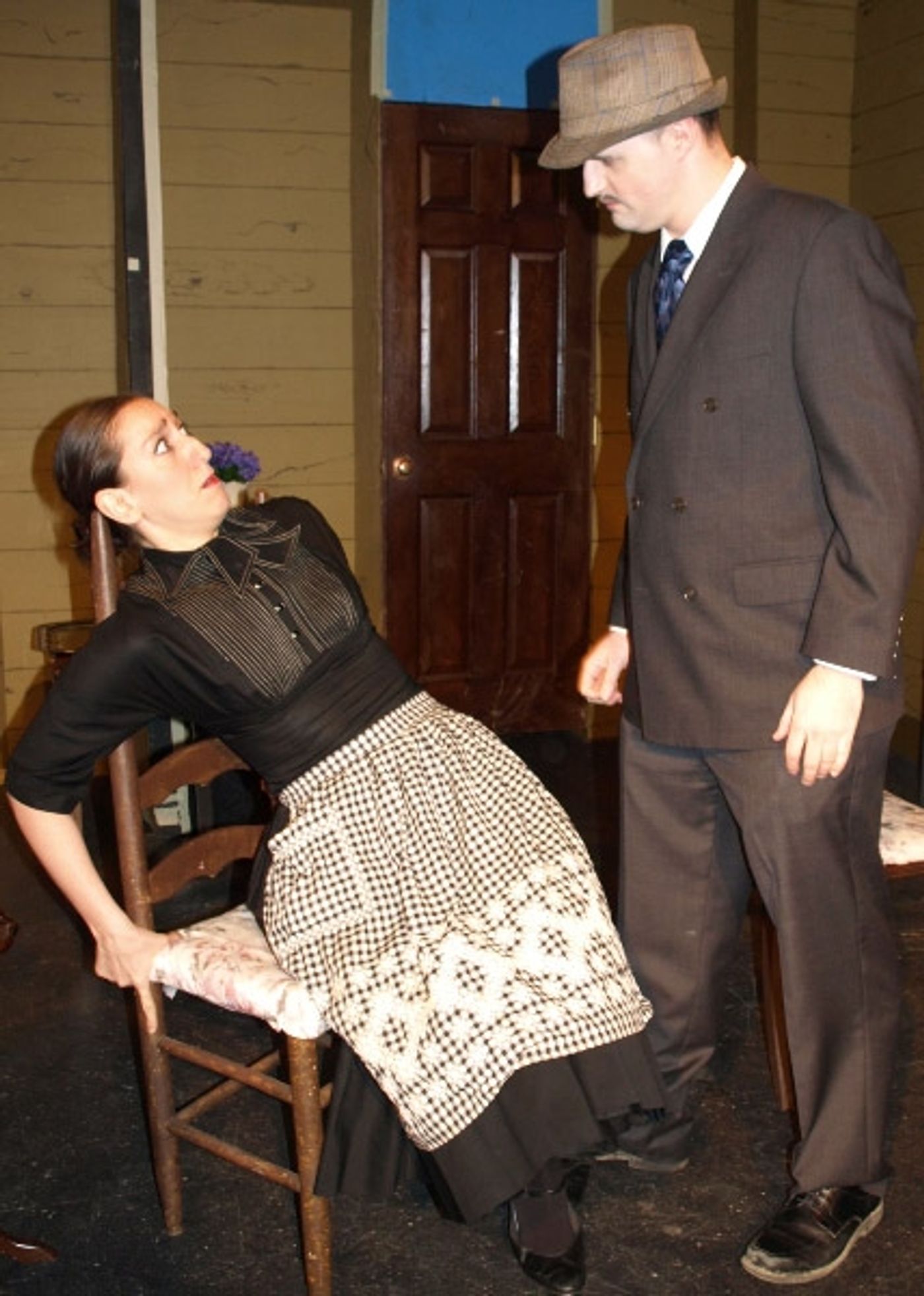 Photo Flash: Rehearsal Photos of Laurel Mill Playhouse's A MURDER IS ANNOUNCED  Image