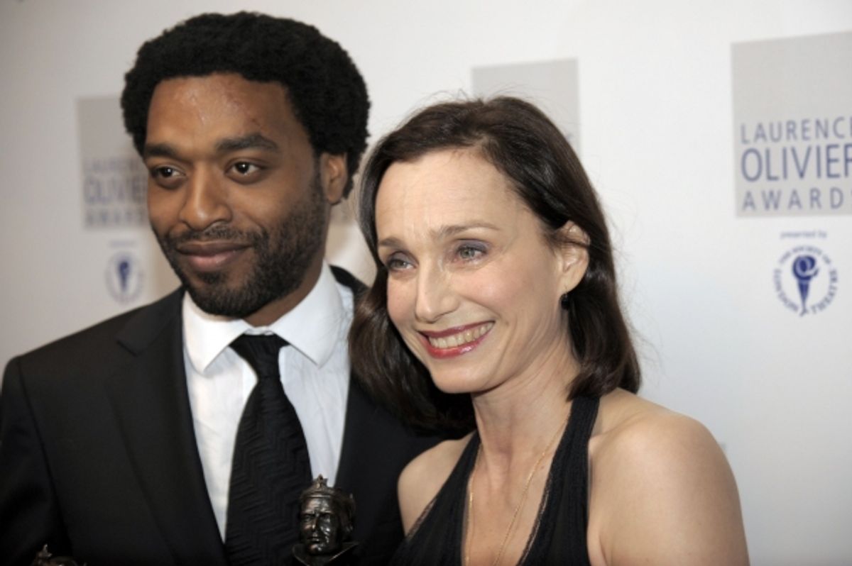 Best and 2008: Chiwetel Ejiofor and Kristin Scott Thomas at 