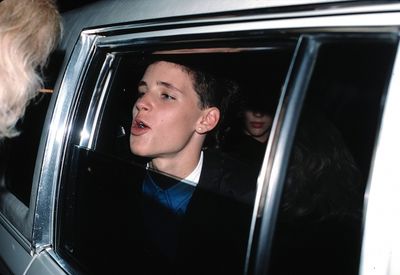 Corey Haim with mom in Los Angeles, 1988 Photo