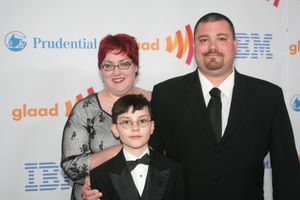 Will Philips with his parents Photo