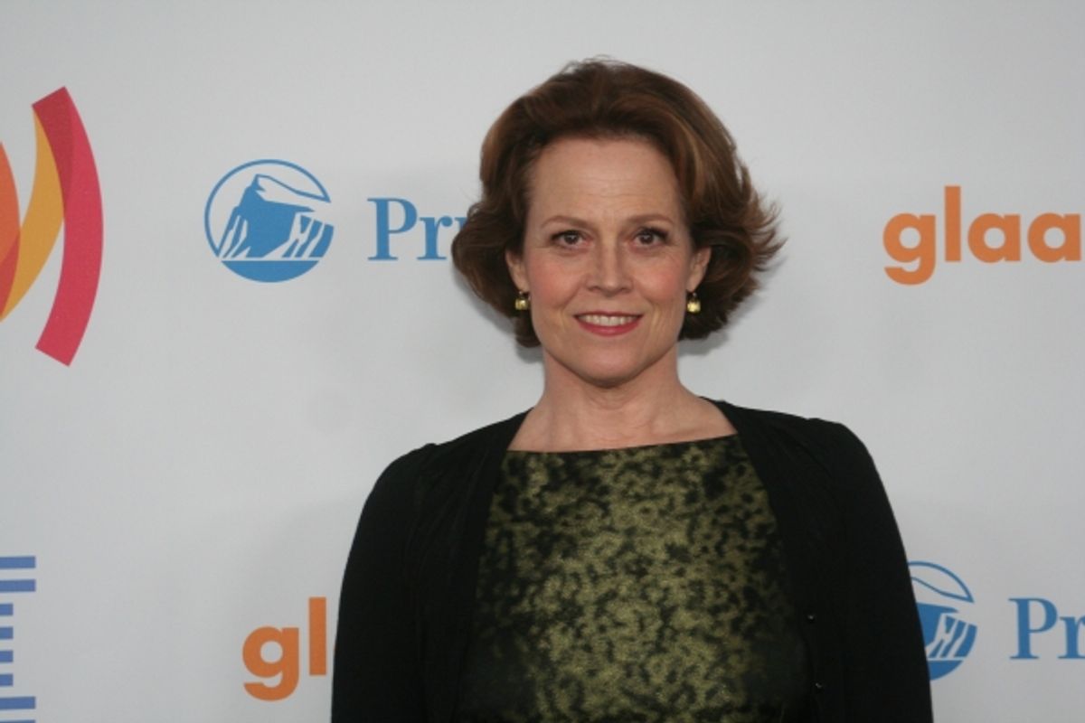 Sigourney Weaver at 