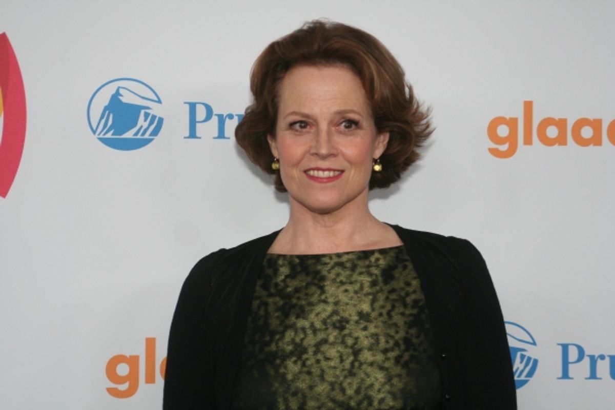 Sigourney Weaver at 