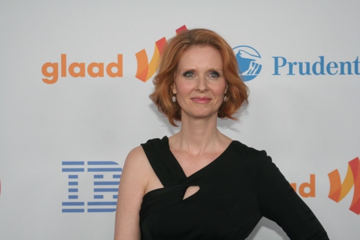 Cynthia Nixon at 