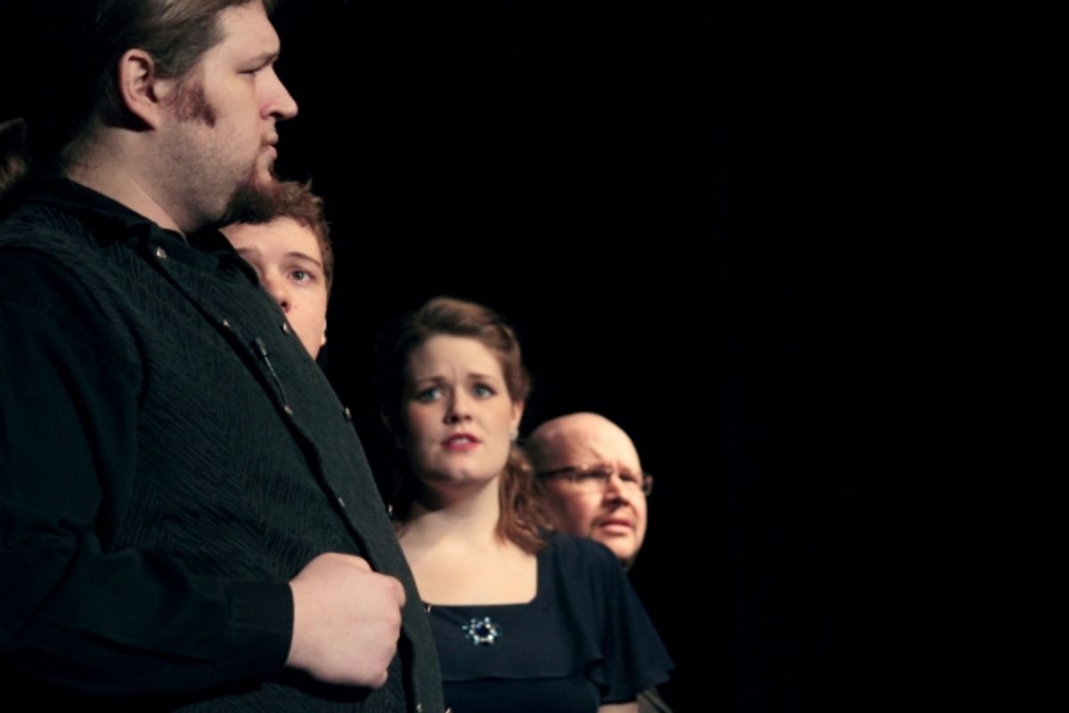 Michael Hillier, Keenan Bourke, Amy Mayea and Jay Peckham at 