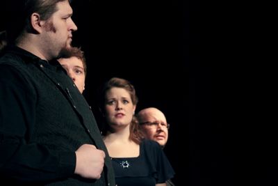 Michael Hillier, Keenan Bourke, Amy Mayea and Jay Peckham Photo