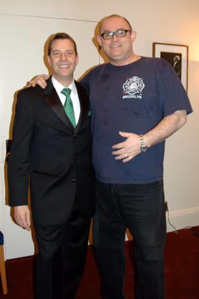 Steven Reineke and Ronan Tynan Photo
