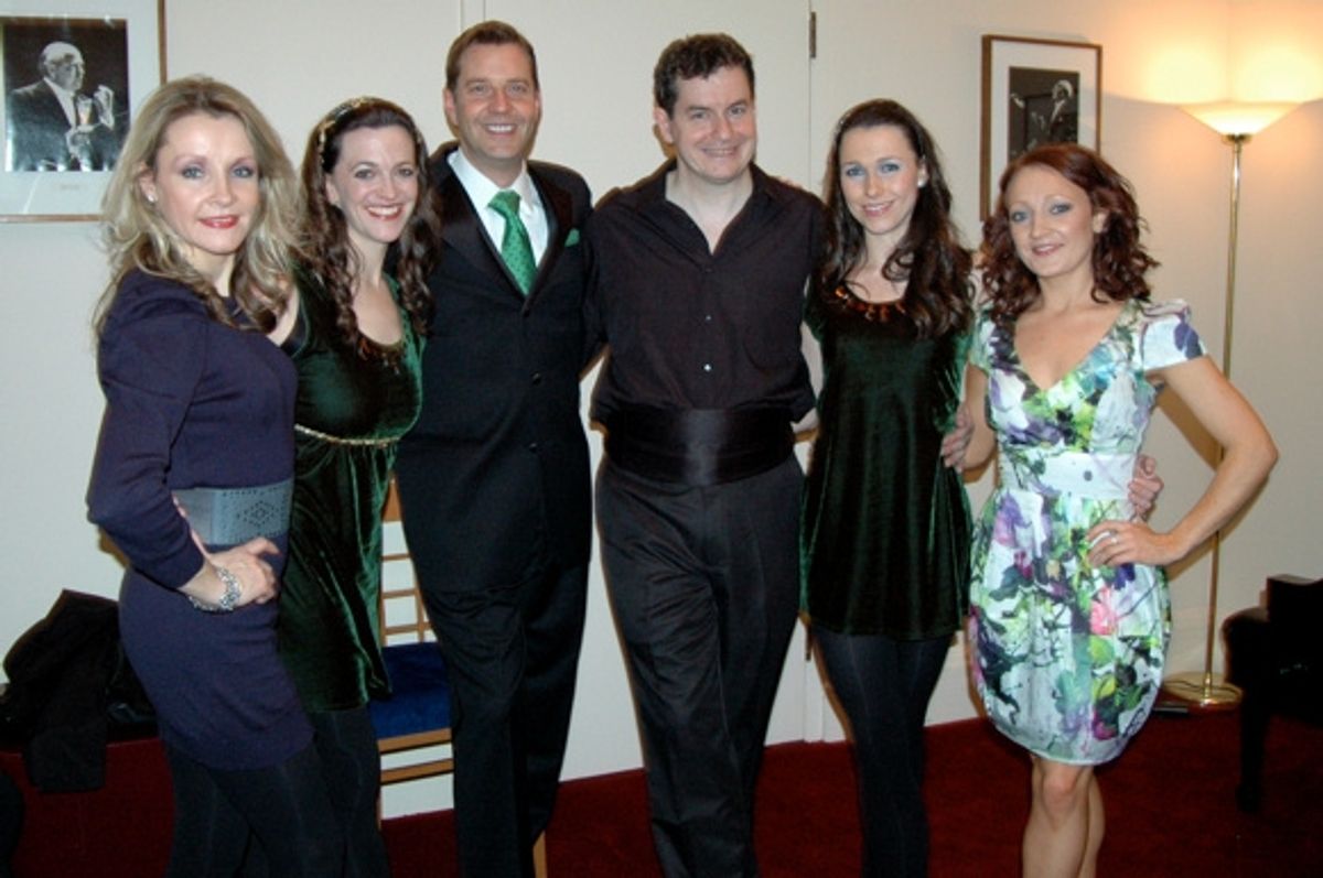 Joanna Barry, Darrah Carr Byrne, Steven Reineke, Niall O'Leary, Caitlin McNeill, and Louise Corrigan at 