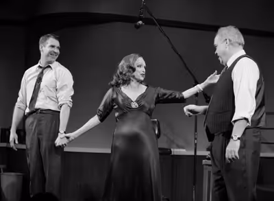 Brian Hutchison, Valerie Harper & Michael Mulheren Photo