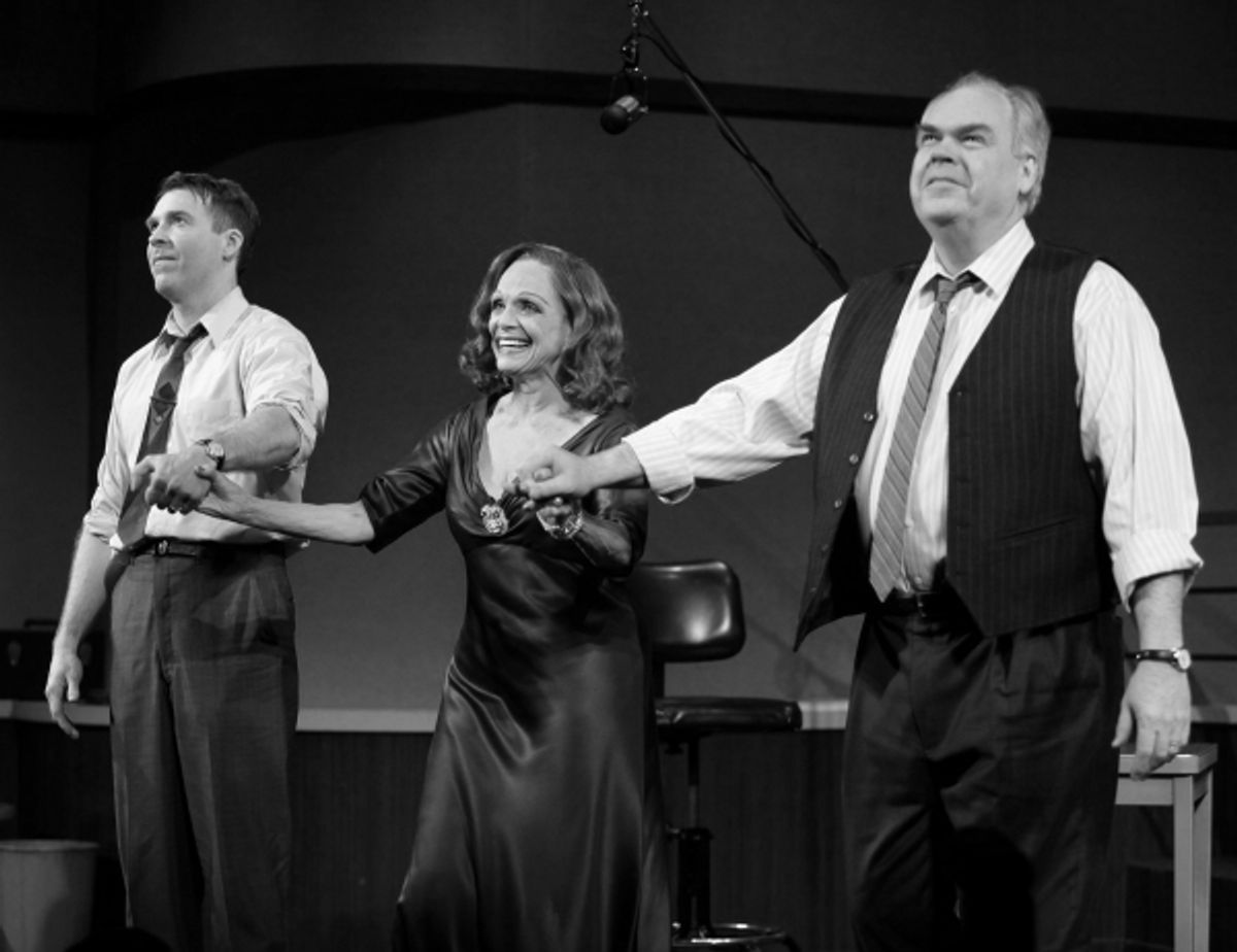 Brian Hutchison, Valerie Harper & Michael Mulheren at 