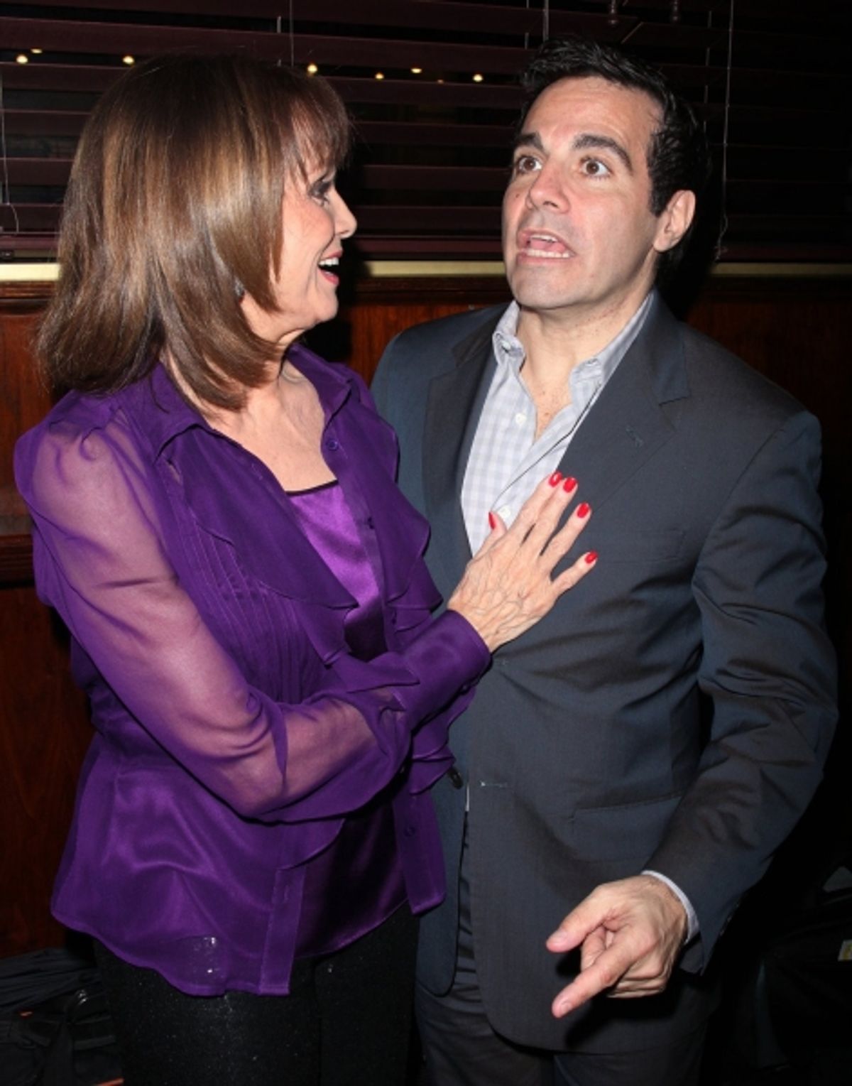 Valerie Harper & Mario Cantone at 