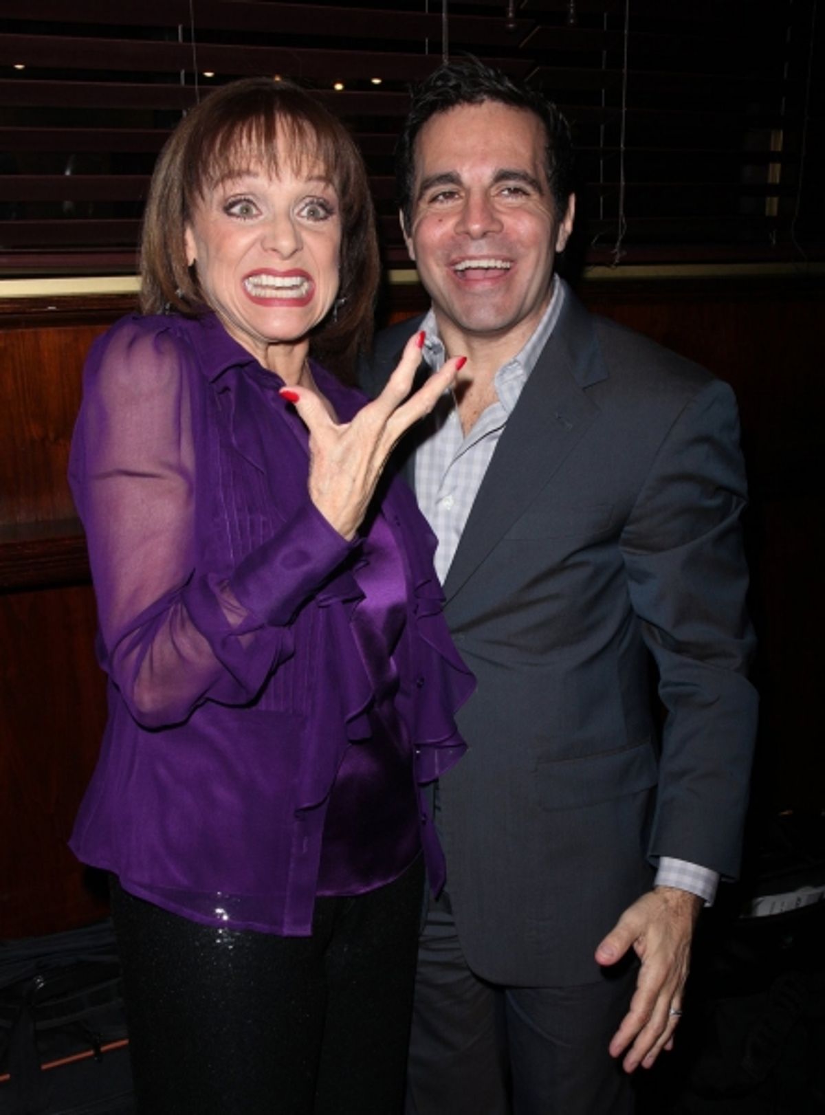 Valerie Harper & Mario Cantone at 