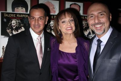 Matthew Lombardo, Valerie Harper & Rob Ruggiero Photo