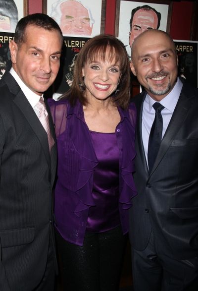 Matthew Lombardo, Valerie Harper & Rob Ruggiero Photo