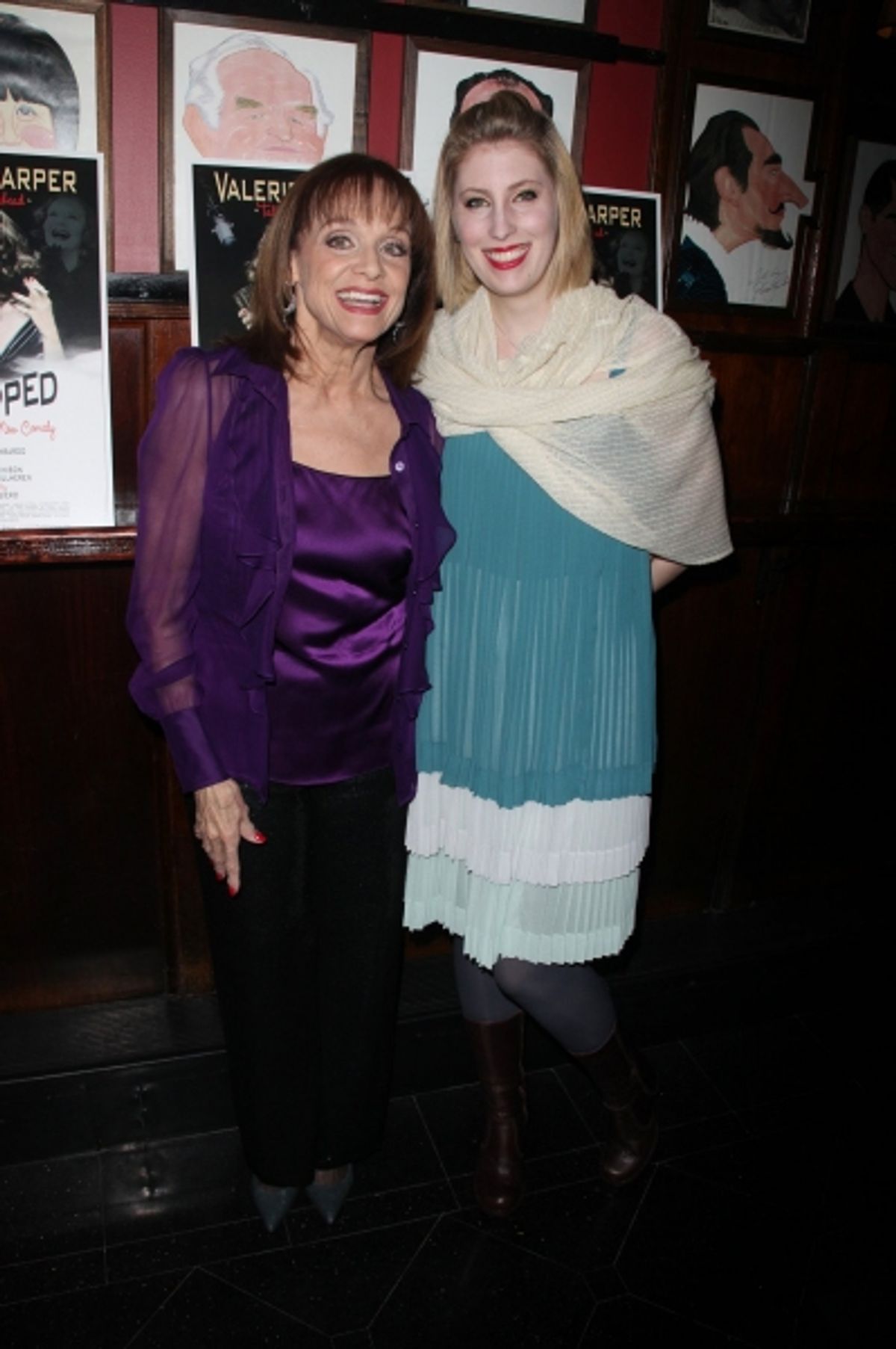 Valerie Harper and her daughter Cristina Cacciotti at 