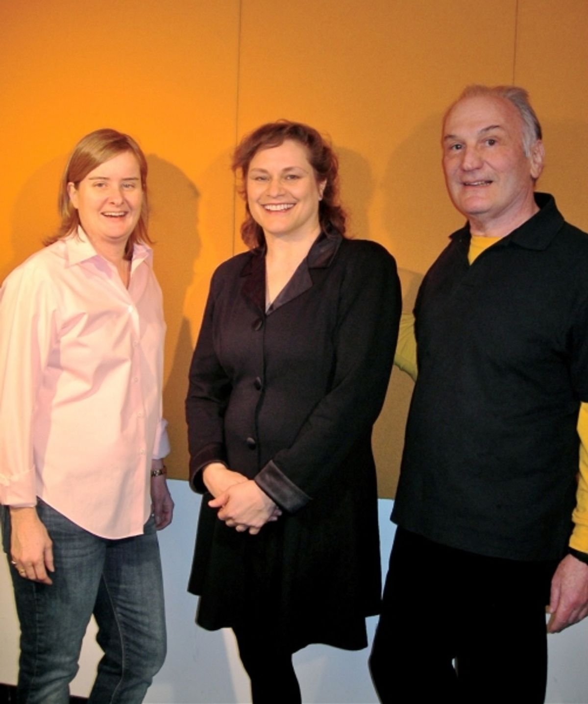 Kate Moira Ryan, Anita Hollander, and Ike Schambelan at 