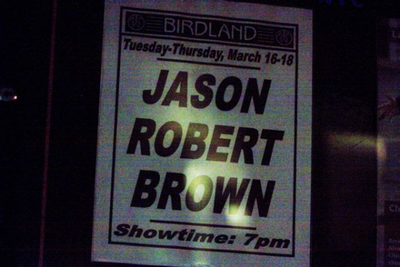 Photo Flash: Jason Robert Brown And Anika Noni Rose at Birdland Photo Flash: Jason Robert Brown And Anika Noni Rose at Birdland Image