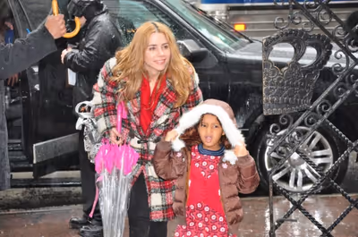 Kerry Butler with daughter, Segi Photo