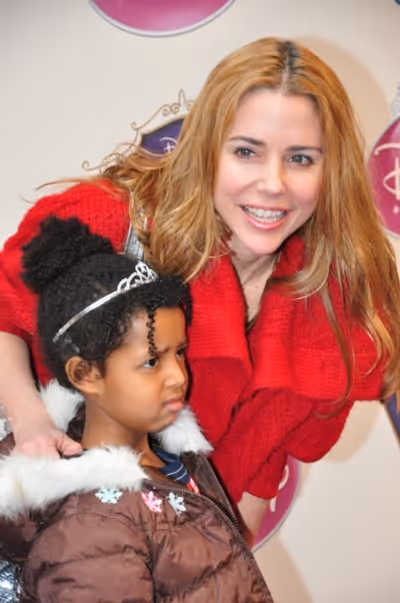 Kerry Butler with daughter, Segi Photo