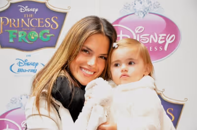 Alesandra Ambrosio with daughter, Anja Photo