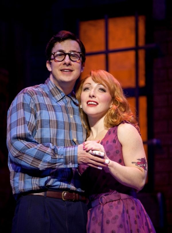 Christopher Kale Jones as Seymour and Jenna Coker-Jones as Audrey i Photo