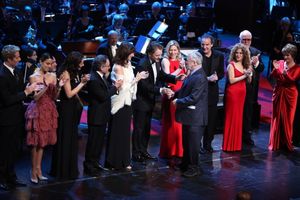 Birthday Wish to Sondheim with Blaine Hoven, Maria Riccetto, Laura Benanti, Chip Zien, Joanna Gleason, Jason Danieley, Marin Mazzie, Mandy Patinkin, Bernadette Peters, Patti LuPone, George Hearn @ BroadwayWorld Birthday Wish to Sondheim with Blaine Hoven, Maria Riccetto, Laura Benanti, Chip Zien Photo